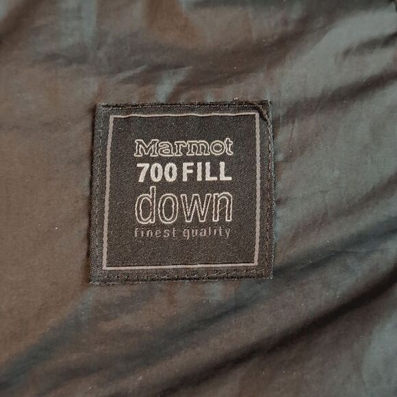 Marmot Strollebridge Women's Black Down Coat Faux Fur Size Small - Picture 8 of 13